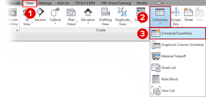 Van meetstaat in Revit naar kostprijs in Excel